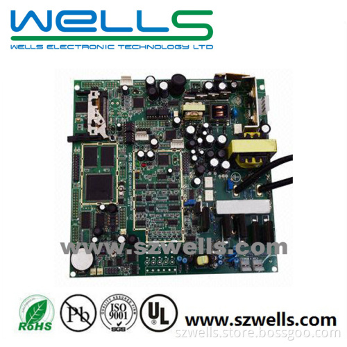 6 Layer PCB Assembly with Gold Plating Finsihing